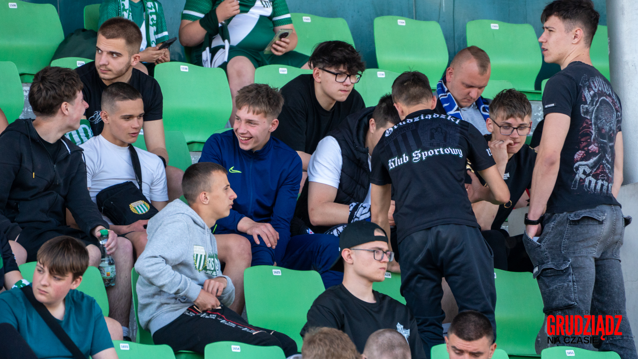 GrudziadzNaCzasie-205 Tak bawiliście się na meczu Olimpii Grudziądz z GKS Jastrzębie