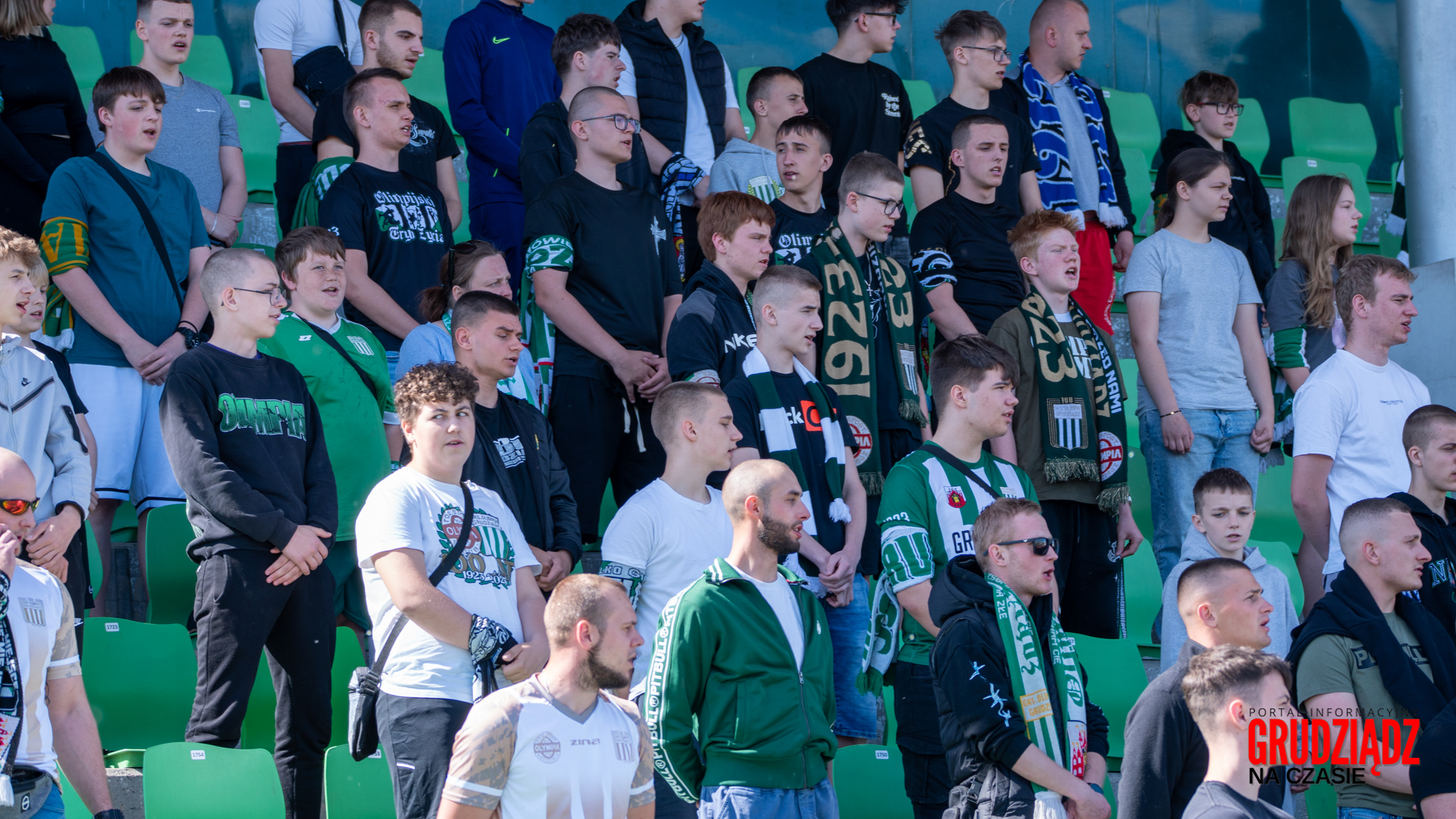 GrudziadzNaCzasie-208 Tak bawiliście się na meczu Olimpii Grudziądz z GKS Jastrzębie