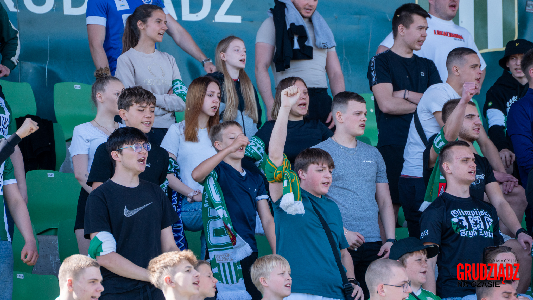 GrudziadzNaCzasie-217 Tak bawiliście się na meczu Olimpii Grudziądz z GKS Jastrzębie