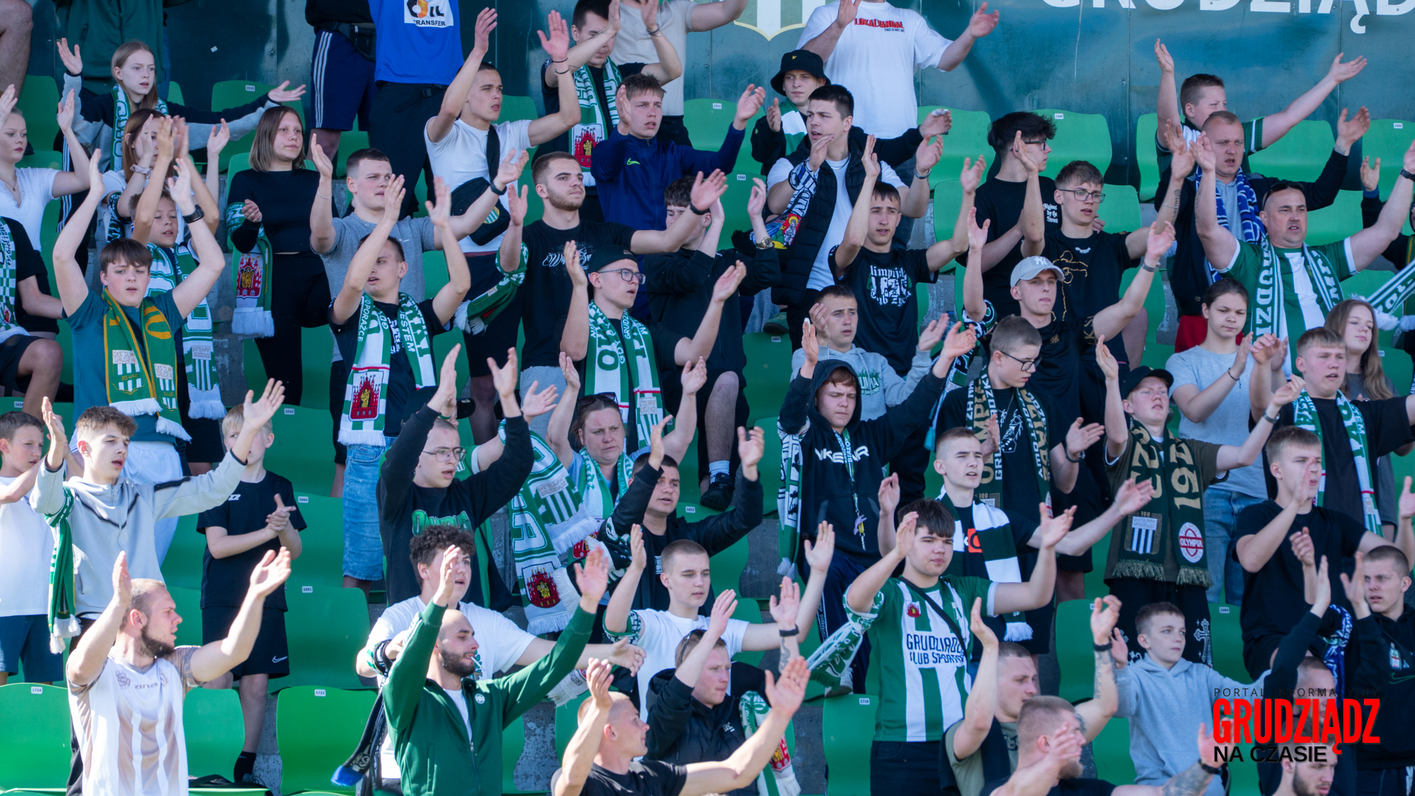GrudziadzNaCzasie-228 Tak bawiliście się na meczu Olimpii Grudziądz z GKS Jastrzębie