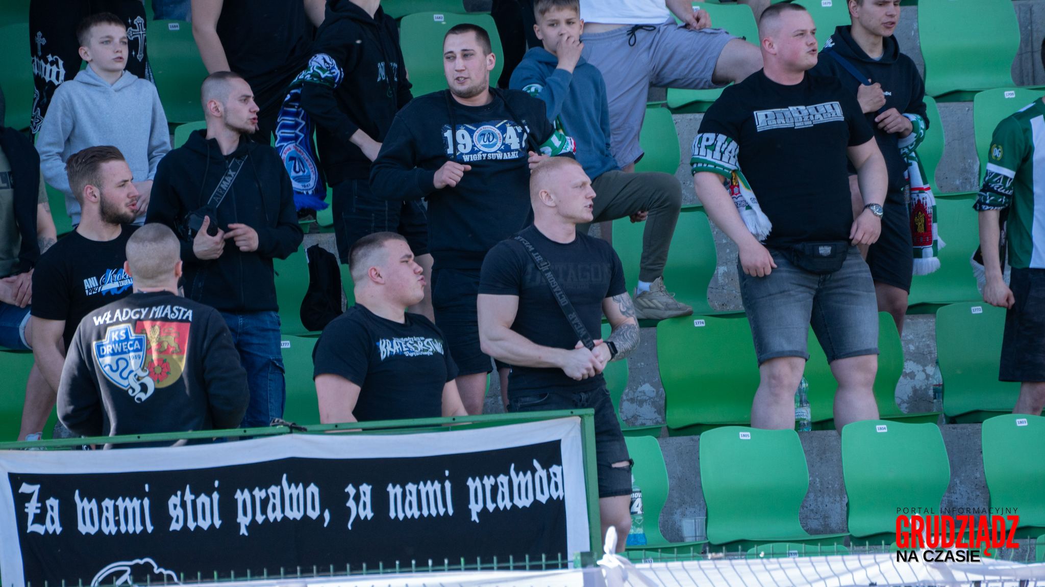 GrudziadzNaCzasie-239 Tak bawiliście się na meczu Olimpii Grudziądz z GKS Jastrzębie